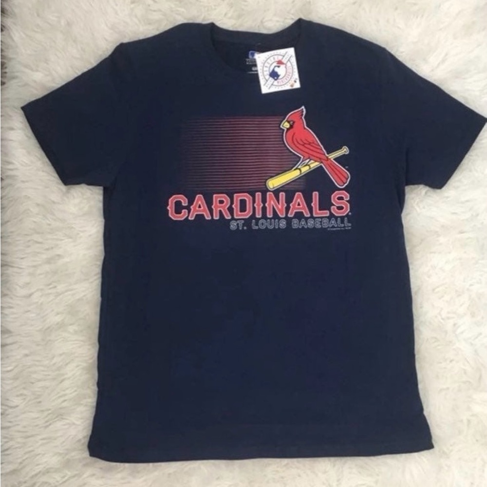NWT Navy STL Cardinals Baseball T-shirt